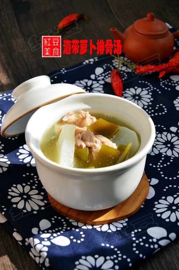 白萝卜海带排骨营养汤的做法 适合冬季食用的一道养生滋补汤 白萝卜海带排骨汤的功效与作用禁忌