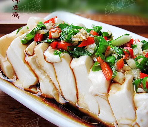 清新不油腻——葱油拌豆腐