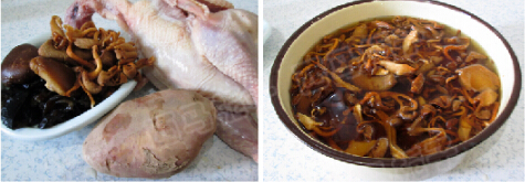 什锦菌菇火锅鸡肉的做法步骤1