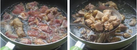 石锅煲土鸡的做法步骤4