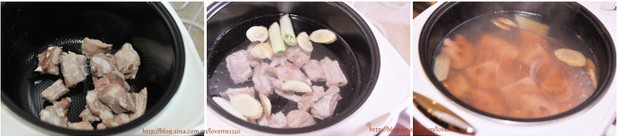 莲藕排骨汤——清补美味汤的做法步骤1