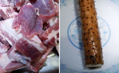 冬天里的热气——山药炖排骨的做法步骤1