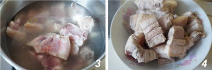 上海小菜——水笋烧肉的做法步骤2