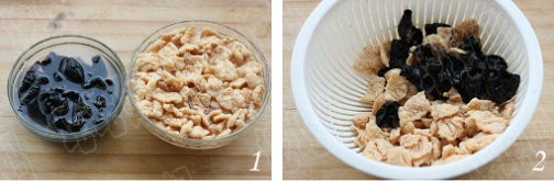 木须肉的家常做法——素食版的做法的做法步骤1