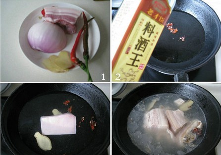 黄豆酱版回锅肉的制作方法的做法步骤1