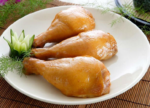 大蒜卤鸡腿