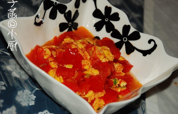 西红柿炒油豆泡[组图]