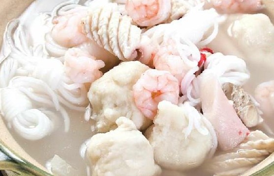 海鲜大杂烩之冬瓜炖煮海鲜