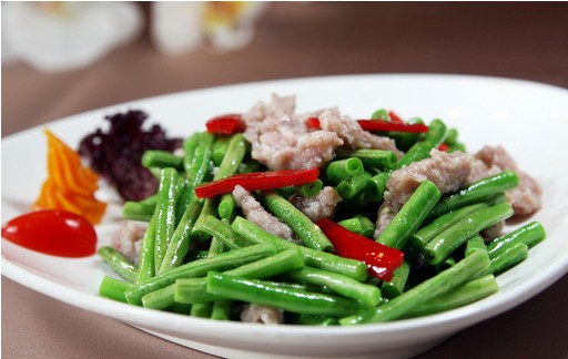 清新的豇豆——肉末炒泡豇豆
