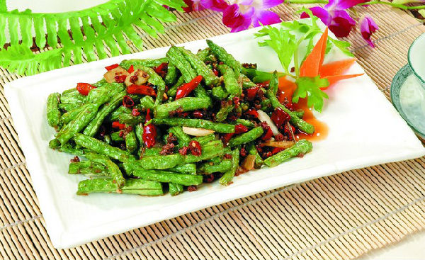 干煸四季豆,干煸四季豆的做法