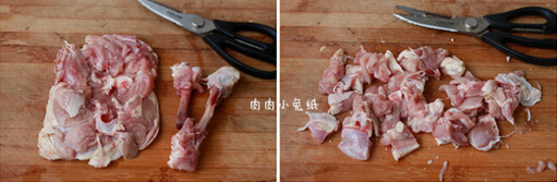 香菇栗子烧鸡饭(图文)的做法步骤3