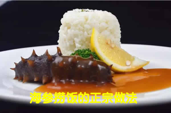 大厨教你自己在家如何做出滑嫩鲜美的海参捞饭
