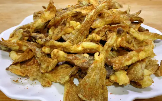 香脆可口，让人回味无穷的干炸蘑菇怎么做