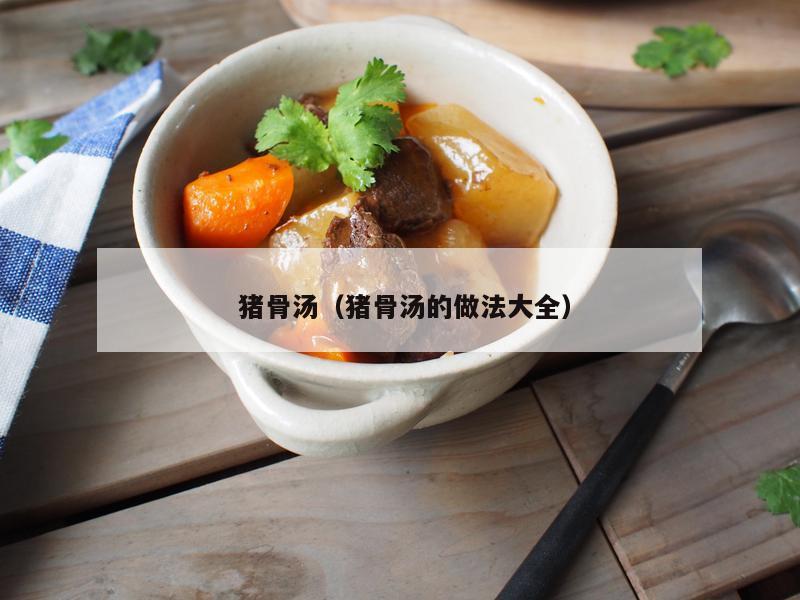  猪骨汤（猪骨汤的做法大全）